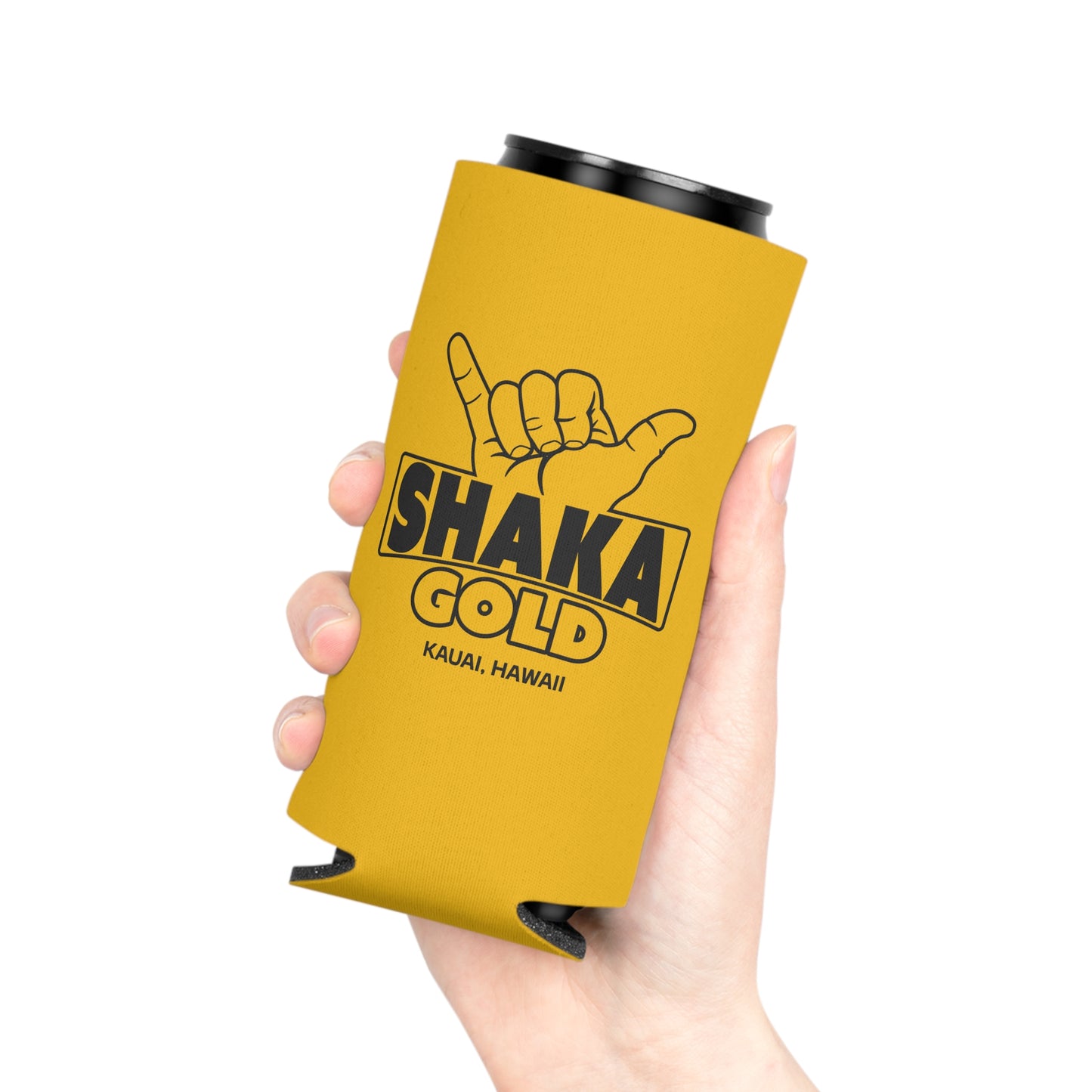 Can Cooler | Gold | Shaka Gold