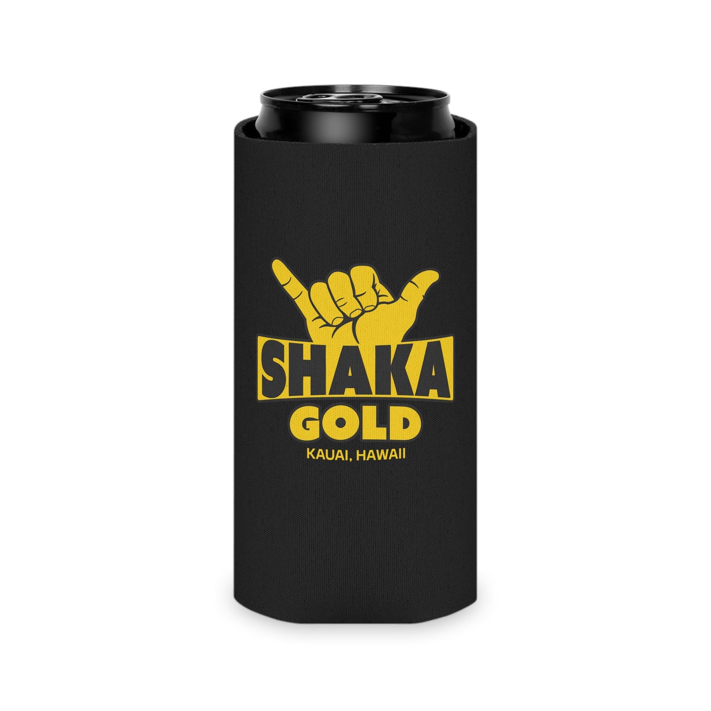 Can Cooler | Black | Shaka Gold