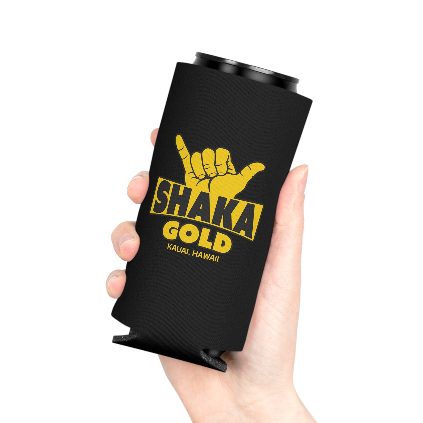 Can Cooler | Black | Shaka Gold