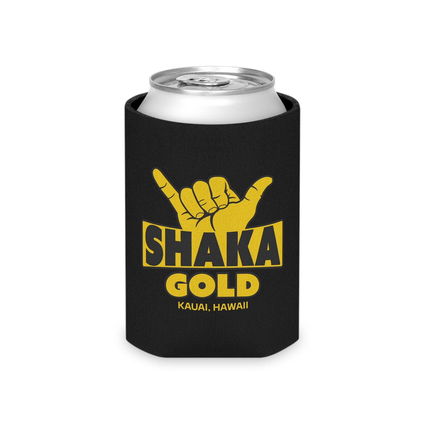 Can Cooler | Black | Shaka Gold